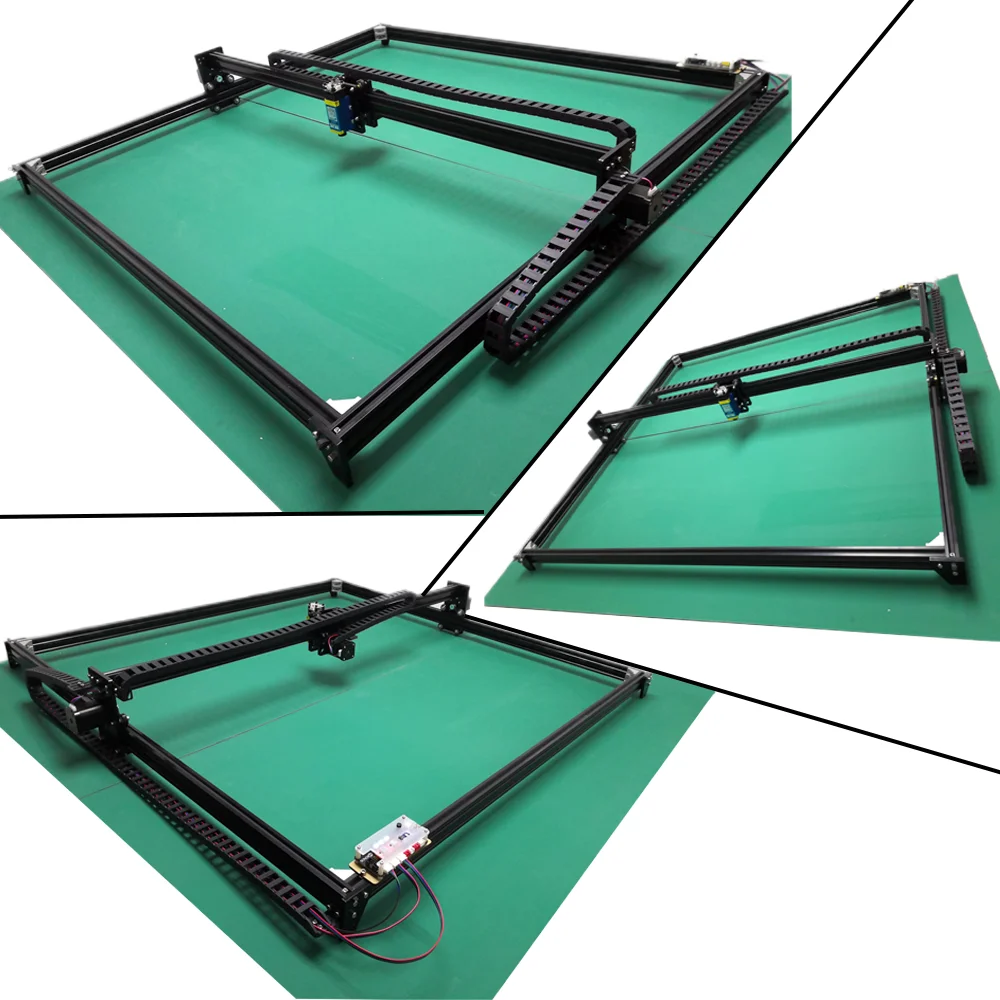 1*1M2.5W/ 5.5W /15W CNC GRBL Laser engraver Machine TTL /PWM Control DIY 100*100cm Engraver Desktop Wood Router/Cutter/Printer