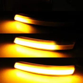 

2 Pcs Side Wing Rearview Mirror Indicator Light Dynamic Turn Signal Light LED For Ford Focus 2 3 MK2 MK3 Mondeo MK4 2008-2018