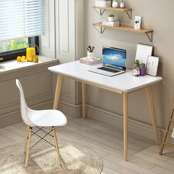 

Solid wood E-sports computer table notebook desktop computer special table game table home desk Internet bar computer table