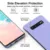 Frameless Phone Case For Samsung Galaxy Note 10 Pro 9 S9 S10 Plus Candy Color Case Ultra Slim Matte Hard PC Back Cover