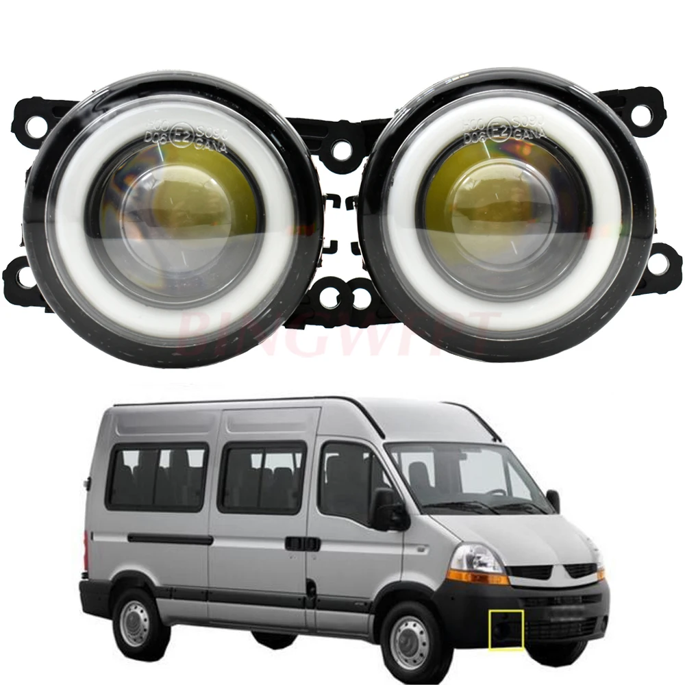 2 шт. автомобильные светодиодсветодиодный противотумансветильник Angel Eye DRL 3000LM