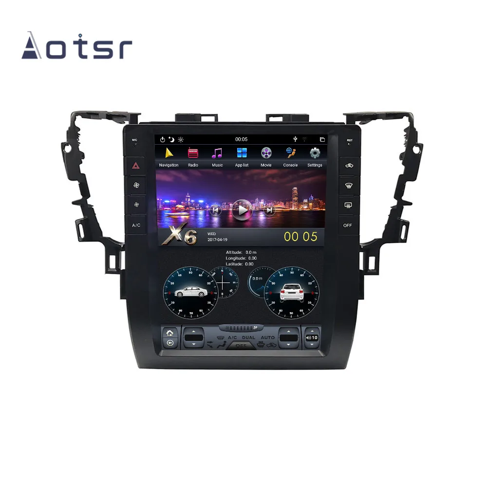 Best Android 8.1 Vertical screen Tesla style GPS Navigation For Toyota Alphard 2015-2019 Auto Radio Stereo Multimedia Player Recorder 6