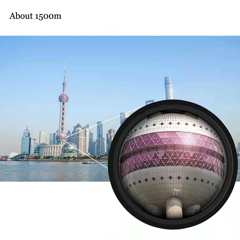 H958112b402a34db5babcad569803793fJ 100x22 HD mocna lornetka 2000M daleki zasięg składana Mini teleskop BAK4 FMC optyka do sporty łowieckie podróży na kemping na zewnątrz