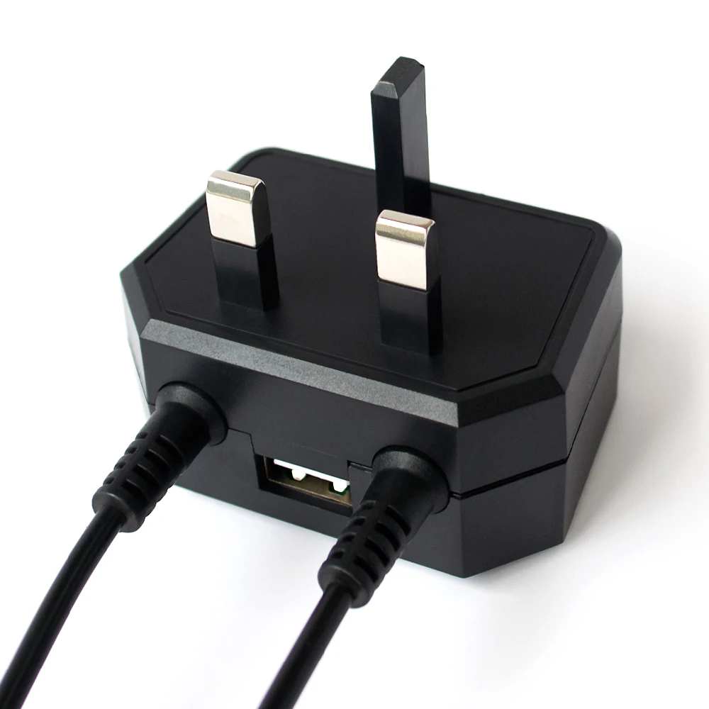 Светодиодный индикатор USB EU/USA/UK Plug адаптер переменного тока с портом Micro/type-C для PS4/X-ONE/nintendo переключатель геймпад