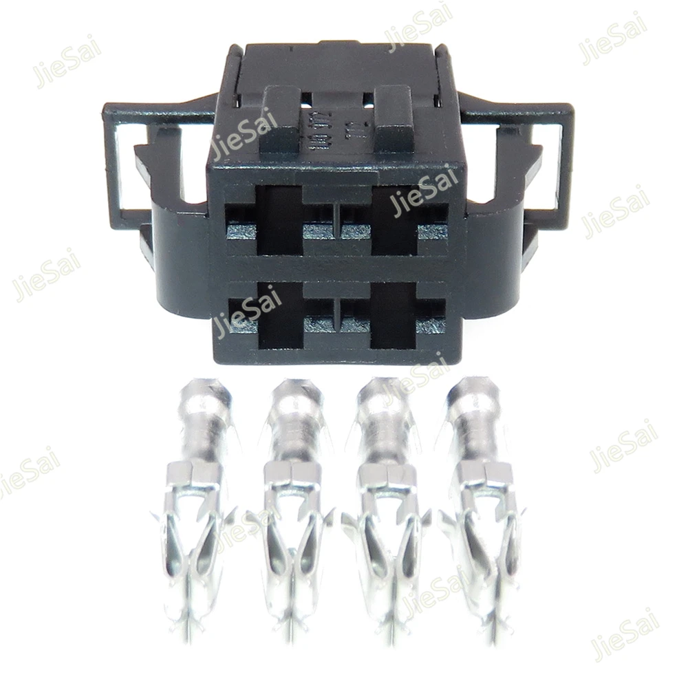 

4-контактный пластиковый корпус, негерметичный коннектор, серия 1J0972772 6,3, автомобильная большая Проводная розетка для VW Audi