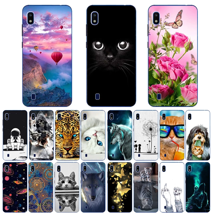 Чехол для Samsung Galaxy A10 GalaxyA10 A 10 чехол A105 A105F мягкий силиконовый из ТПУ телефона с
