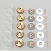 1Set Pyrex Glass Cup Kits  Stubby Collets Body Gas Lens For WP9/20 TIG Welding Torch  Series  Welding Accessories ► Photo 1/5