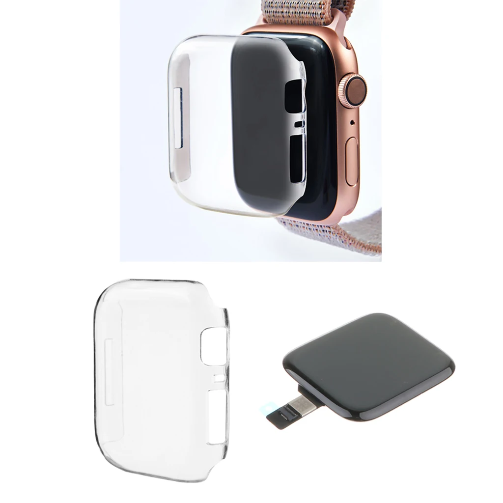 

MagiDeal LCD Screen Digitizer Full Assembly & Cover for Apple Watch iWatch 4