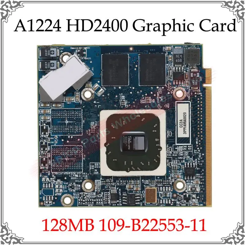 Оригинальная видеокарта HD2400M A1224 HD2400 128MB 109-B22553-11 для Apple Imac 20 1 ''M74-M графическая