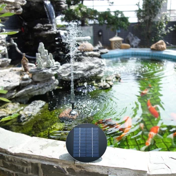 

Solar Floating Water Fountain for Garden Pool Pond Birdbath Decoration Solar Powered Fountain Water Pump Dropshipping
