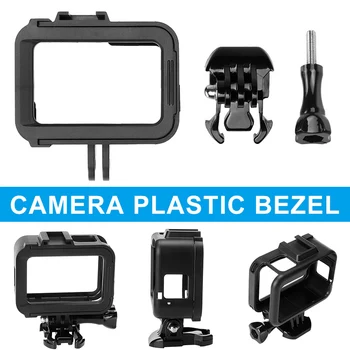 

Plastic Protective Case Side Open Frame with Hot Boot for GoPro8 Hero Camera VDX99