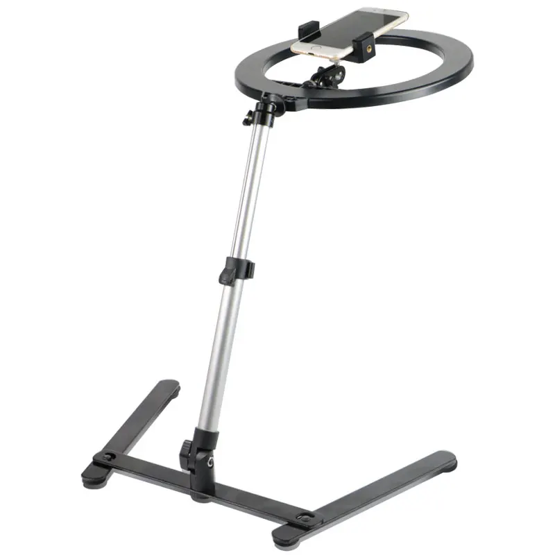 5600 К Светодиодный кольцевой светильник для студийной фотосъемки фото заполняющий кольцевой светильник с подставкой для телефона Штатив для iphone телефона макияж фотография - Цвет: 5600 К