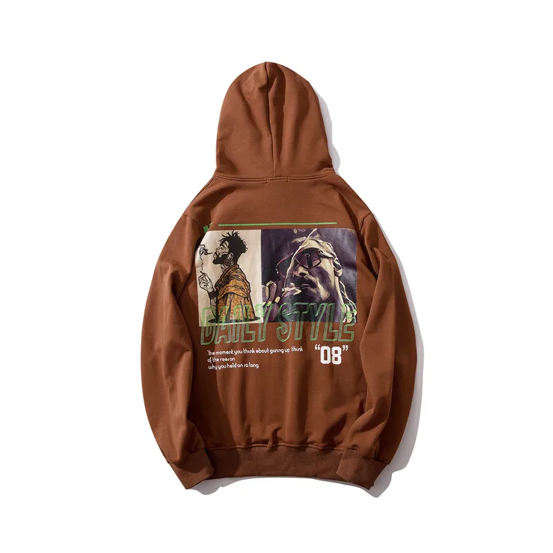 Пуловер с принтом темных икон, Мужская толстовка в стиле хип-хоп, новинка, модная мужская Толстовка и худи, уличная одежда