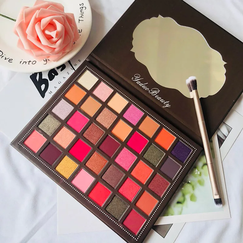 Glitter Eyeshadow 35 color Sky Eyeshadow Palette High Pigment Eye Shadow Makeup Cosmetics Manufacturer