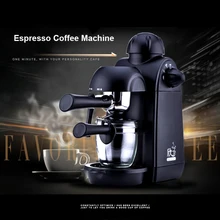 Эспрессо кофеварка офисная полуавтоматическая Паровая помпа давление вспенивание молока и эссенции электрическая кофемашина для кухни
