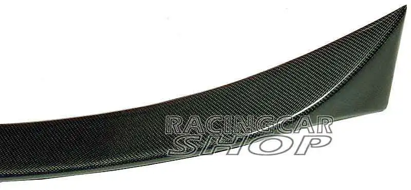 V TYPE REAL CARBON FIBER TRUNK SPOILER Fit For BMW F10 F18 5-SERIES 520i 523i 528i 535i 2011UP