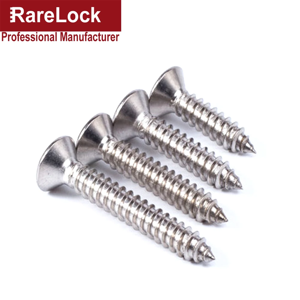 Rarelock 304 винты из нержавеющей стали M4 для мебели, шкафа, Подарочная коробка для ювелирных изделий, двери, аксессуары для домашнего оборудования 182 hh