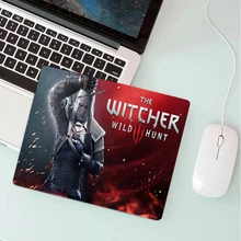 

Wild Hunt Small Mouse Pad Gamer PC Computer Gamers Decoracion Mousepad Keyboard For Copy Esports Desk Mat CSGO Notebook Mausepad