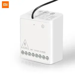 XIAOMI Aqara LLKZMK11LM двухходовой модуль управления беспроводной релейный пульт управления 2 канала для приложения Mijia и домашнего комплекта