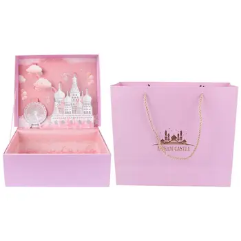 

1 Set Packaging Box Stereo Gift Box Present Accessory Lovely Gift Ornament