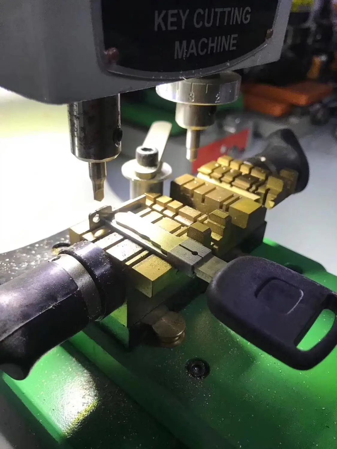 Hon da Car Keys External Milling Clamp Chuck For Outer Cutting Copy Duplicating Machine Fixture 2 pcs/lot