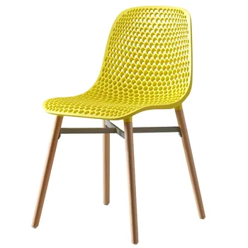 

Nordic household chair simple leisure reception negotiation fashion dining creative backrest