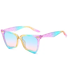 Модные Нерегулярные солнцезащитные очки пилота Женские винтажные негабаритные женские темные очки ретро дизайнерские очки oculos UV400