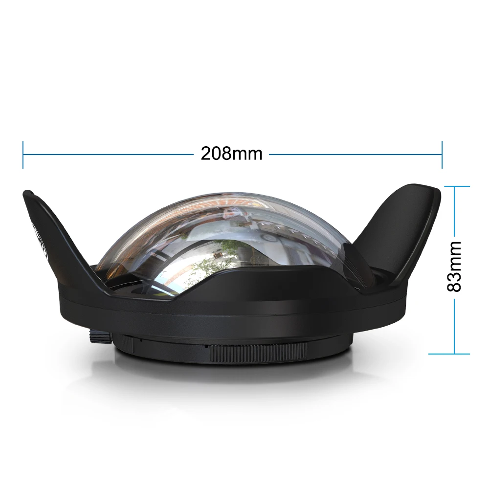 Seafrogs 67mm  Fisheye Wide Angle Wet Correctional