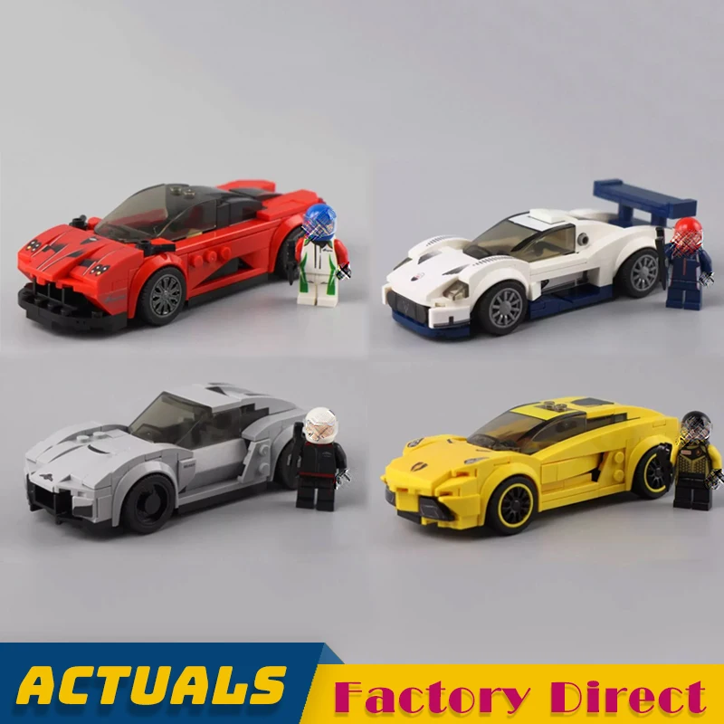 

Speed Champions Racing Car Technic Compatible legoed Building Blocks Famous Vehicle Collection Assembly Toys Bricks