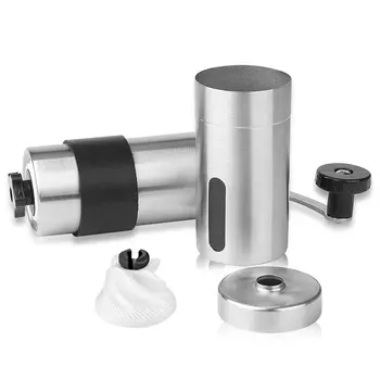 

Manual coffee grinder Portable Manual Grinder Stainless Steel Hand Crank Coffee Machine Camping Backpacking