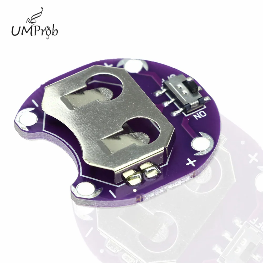 Lilypad Coin Cell Battery Holder Cr2032 Battery Mount Module For ...