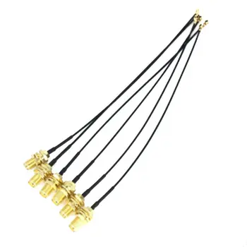 

5PCS Extension Cord IPX to RP SMA Female Connector Antenna WiFi Pigtail Cable