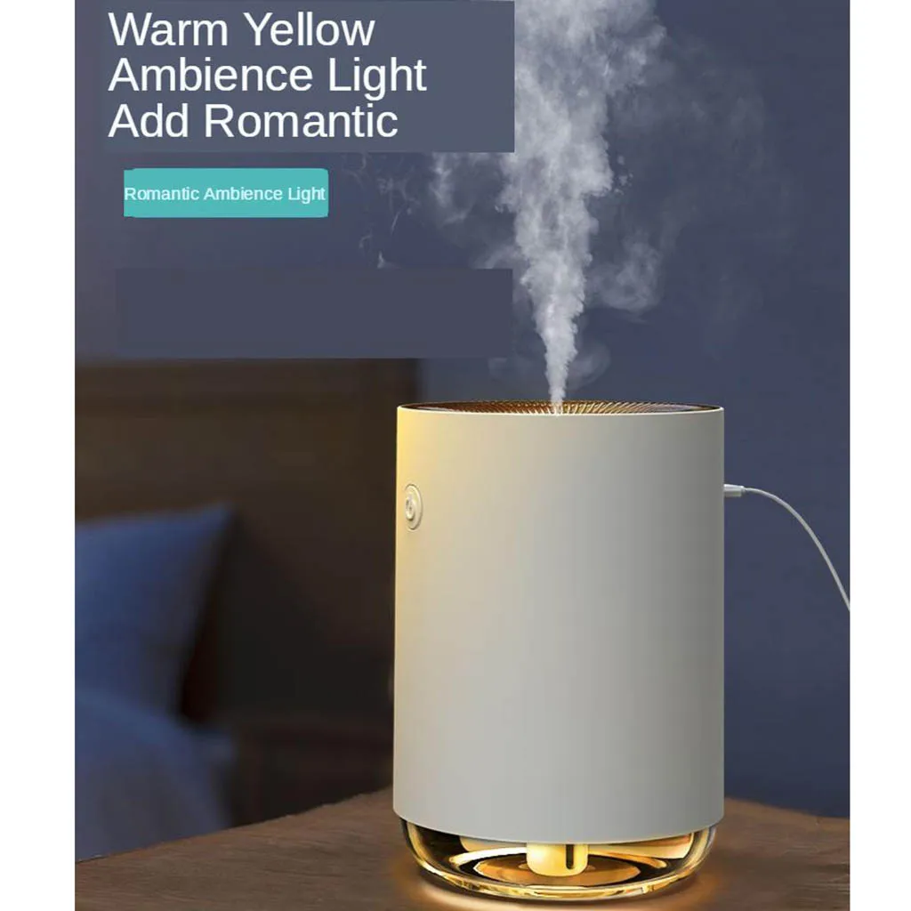 USB Mini Air Humidifier USB LED Night Lamp Home Office Mist Maker Refresher Small Cool Mist Humidifier for Home Car 220ml