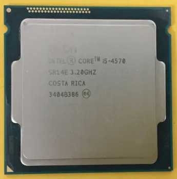 

Intel Core I5 4570 i5 4570 3.2GHz 6MB Socket LGA 1150 Quad-Core CPU Processor SR14E i5-4570