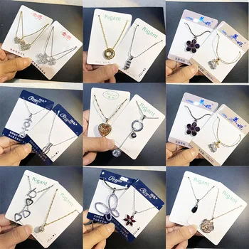 

20 Pcs/lot fashion classical mix random color women alloy necklace lot jewelry wholesale 200801-108