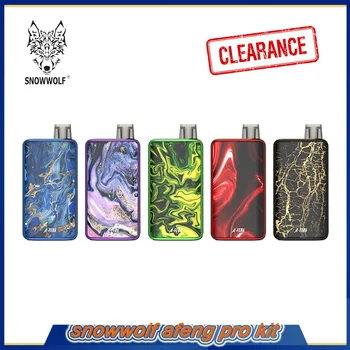

Clearance!! Snowwolf Afeng Pro Pod System Kit 3ML Capacity Cardrige Electronic Cigarette AIO Vape Kit without 18650 battery