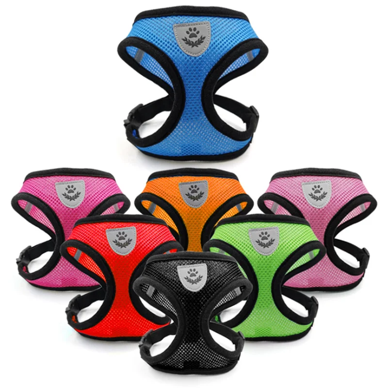 

New Dog Leash And Collar Set for Small Medium Dogs Vest - Style Pet Chest Strap Is Comfortable And Breathable Safety Many Styles