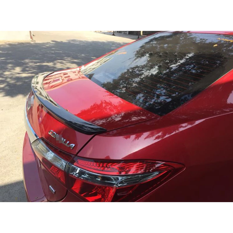 Высококачественный ABS Автомобильный задний спойлер для Corolla спойлер для губ