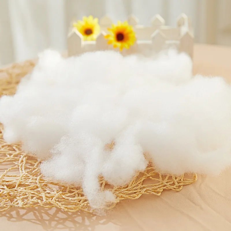 High Elastic Polyester PP Cotton Environmental Stuffing Fiber