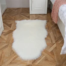 Необычный диван Подушка Одеяло искусственная шерсть эркер ковер плюшевый ковер для спальни Европейский стиль нескользящее милое прикроватное одеяло