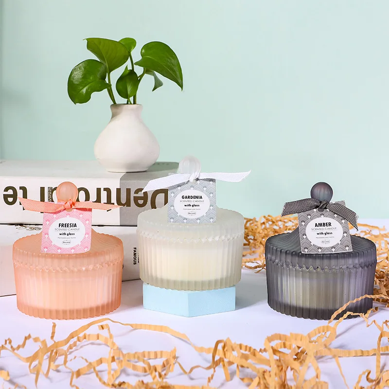 Nordic Style Soy Wax With Hand Ceremony Indoor Fragrance Candlelight Dinner Cross Border Wholesale Aromatherapy Candle | Дом и сад