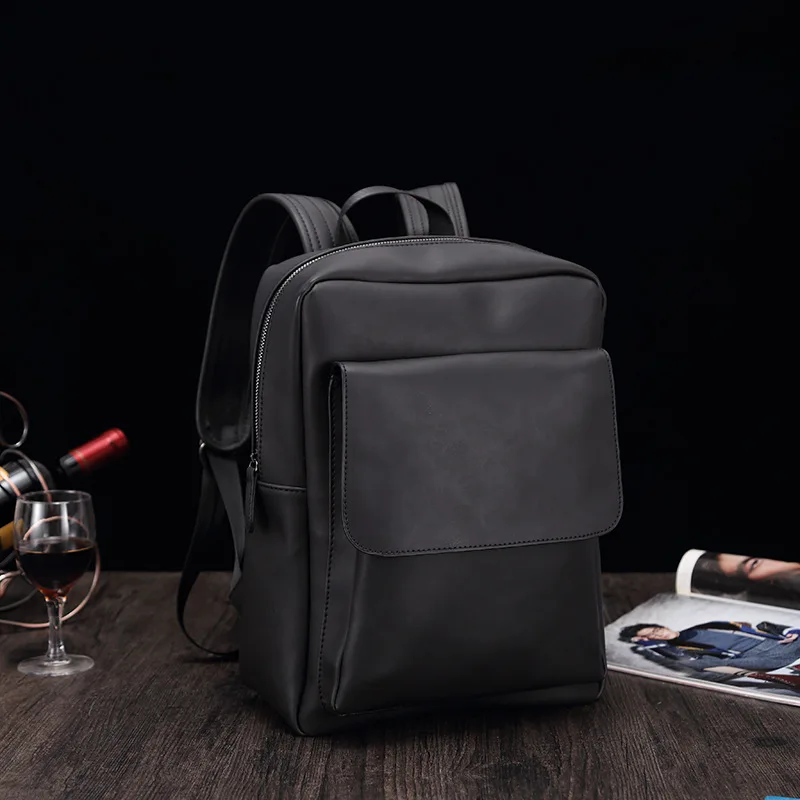 New retro leisure computer backpack Korean version fashion multi-platform fashion travel bag trendy men's shoulder bag