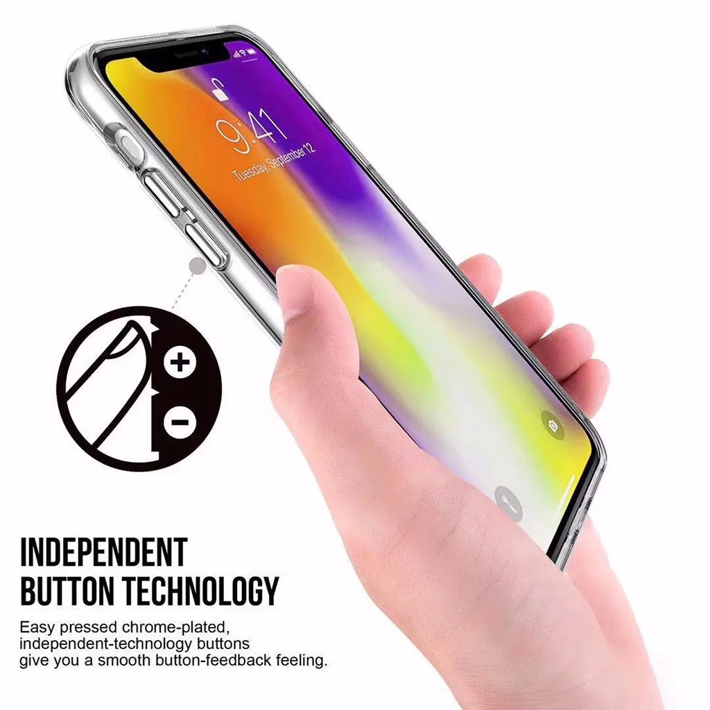  Klar Weichen TPU Fall Für iPhone 11 11 Pro Pro Max 2019 Kristall Schutzhülle Telefon Fall 1025 #2
