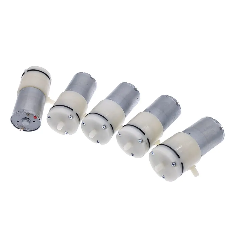 370 Mini Air Pump (3.7V/6V/12V) Electric Micro Vacuum Booster Motor  For Inflator Aquarium Negative Pressure Suction Pump DIY 5
