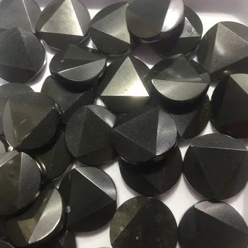 

Sub-graphite pendant Russian natural raw ore graphite satellite pendant men's and women's diy jewelry Shungite.