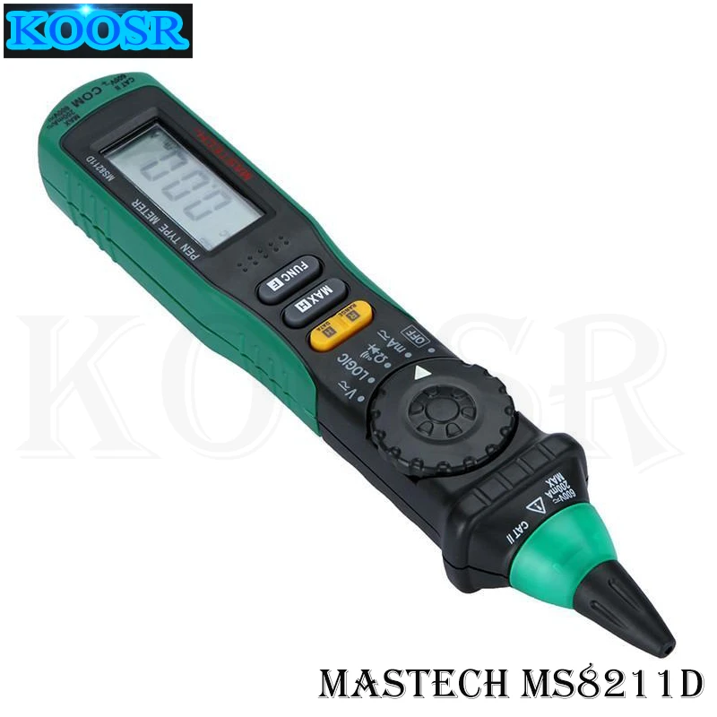 LCD Digital Pen-Type Multimeter Auto Range AC/DC Voltage Current Resistance Tester LCD Digital Pen-Type Multimeter Auto Range AC/DC Voltage Current Resistance Tester