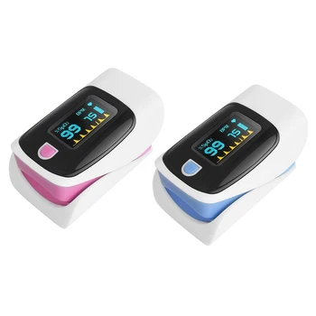 

OLED Digital Oxygen Saturation Monitor Blood Oximeter Finger Oximeter Heart Rate Detector Health Arterial Monitors for Adult