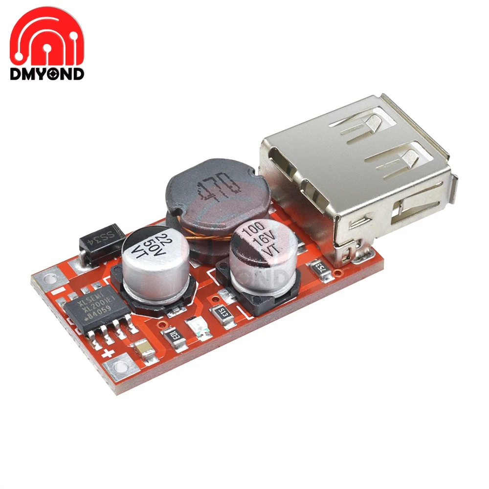 DC-DC Step Down Car Charging 9V/12V/24V to 5V Car Charger 3A Output USB Module Diy Electronic Diy Kit Pcb Board