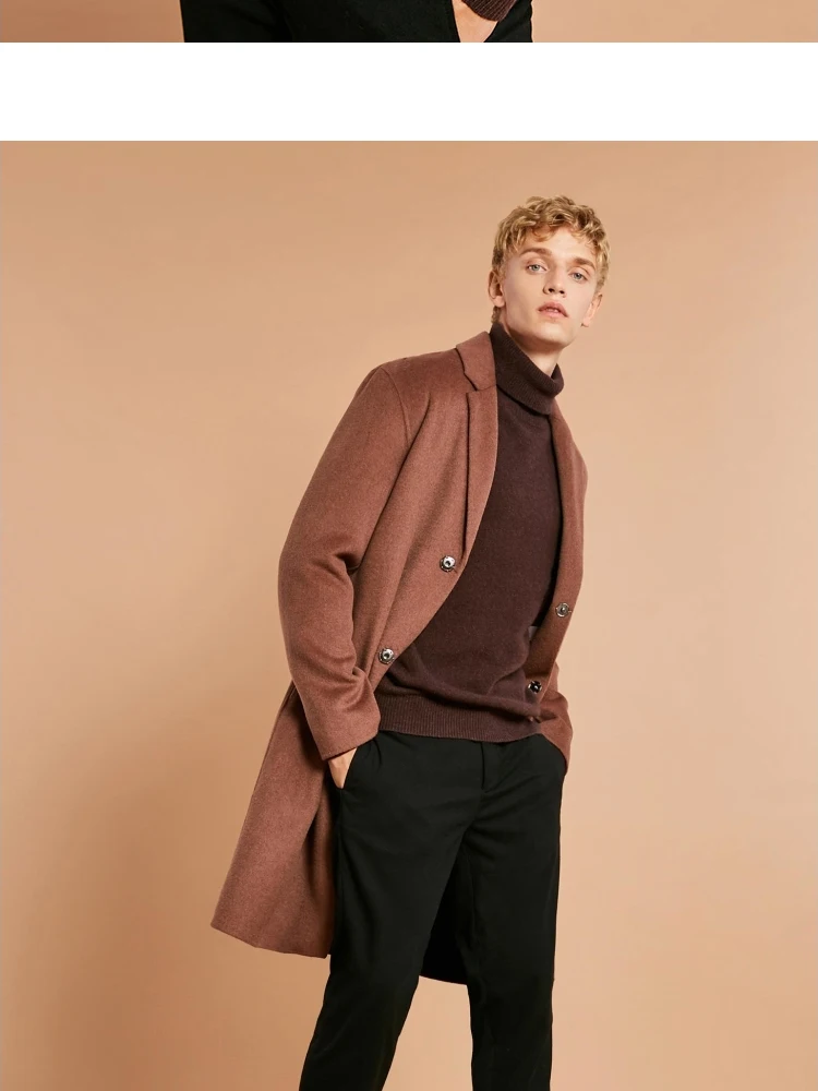 JackJones Для мужчин из овечьей шерсти с высоким воротом свитер Slim Fit пуловер Топ Для мужчин Клянемся 218324517