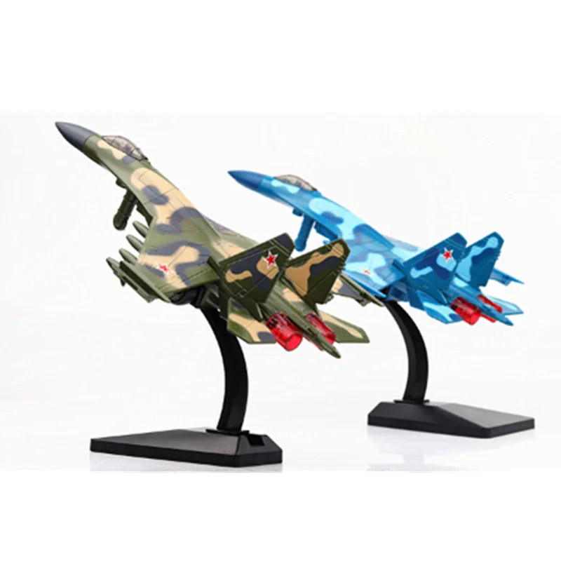 Коллекция 1:32 Масштаб 22 см Россия Sukhoi Su-35 модель истребителя откатная литая под давлением сплав дисплей самолета для детей и взрослых